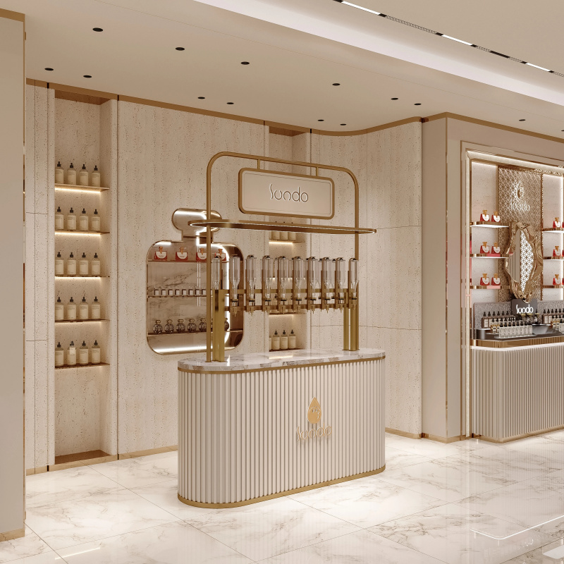 Perfume Fragrance Bar - Lemari Pajang Parfum Bongkar Pasang Kustom,