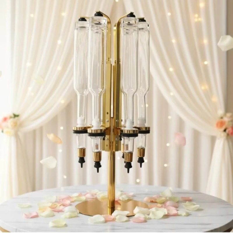 Perfume Fragrance Bar - Rak Putar Dispenser Parfum Emas 6