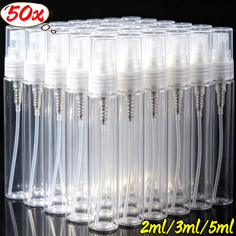 Perfume Fragrance Difference - 50/10x Botol Semprot Parfum Mini Portabel