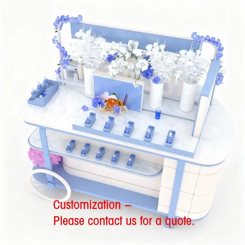 Perfume Fragrance Bar - Ide-ide Kios Kosmetik Modern dengan Rak
