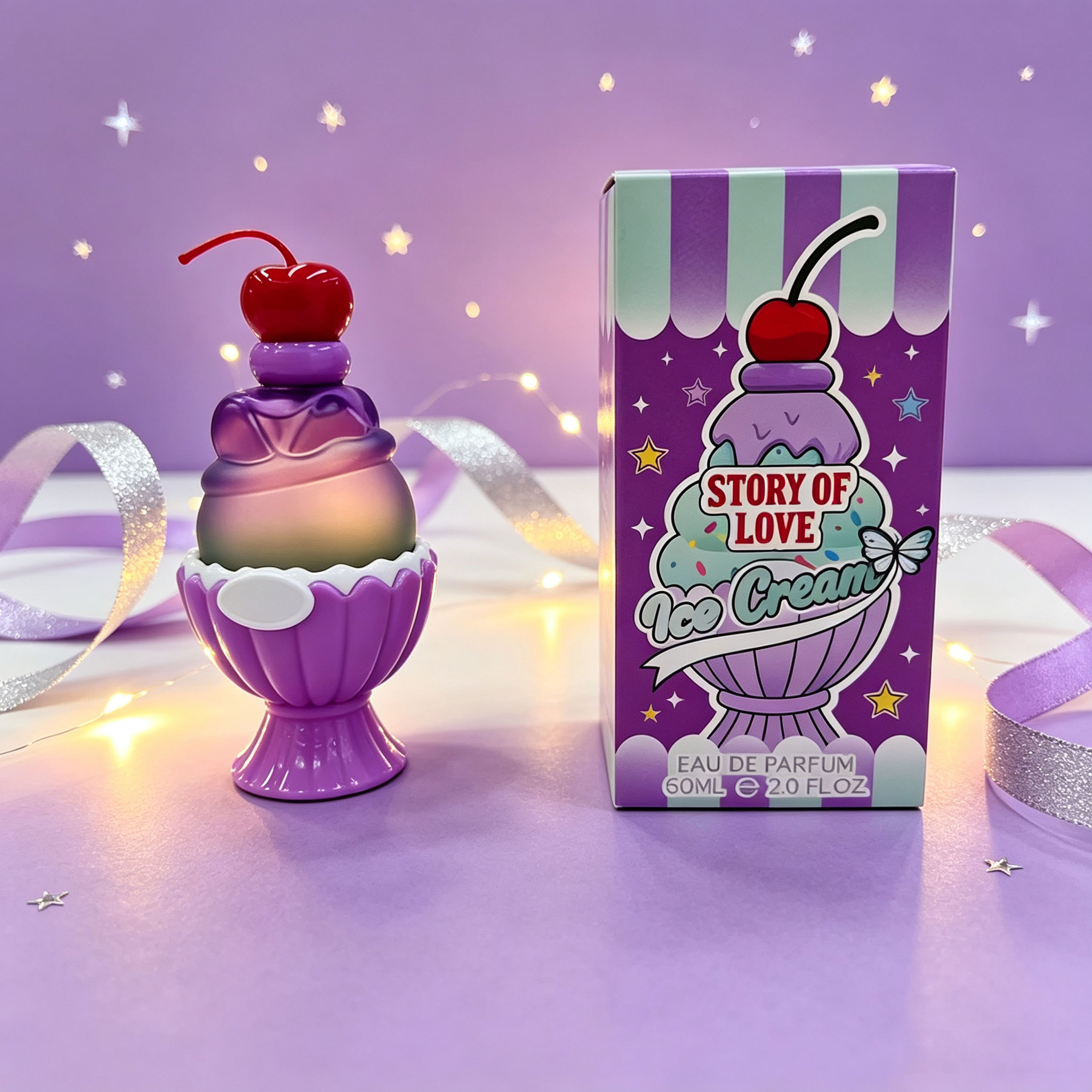 Eau De Parfum Berbentuk Es Kri - Perfume Fragrance For Girls ulasan dan harga