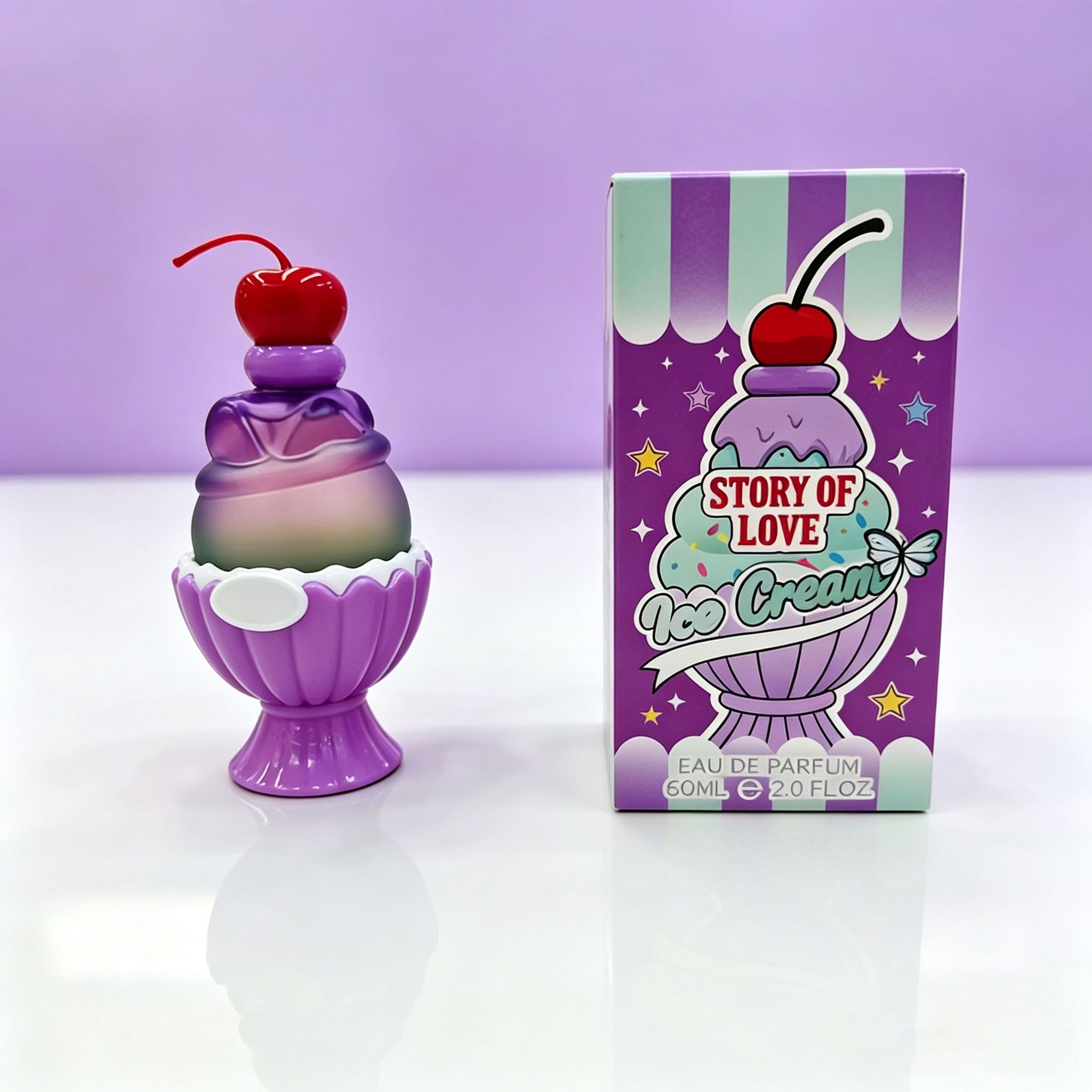 Eau De Parfum Berbentuk Es Kri - Perfume Fragrance For Girls ulasan dan harga