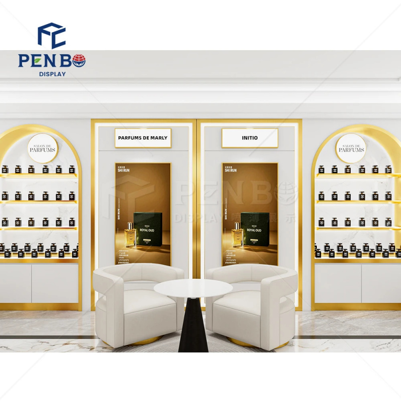 Etalase Parfum Gaya Mewah Kust - Perfume Fragrance Bar ulasan dan harga