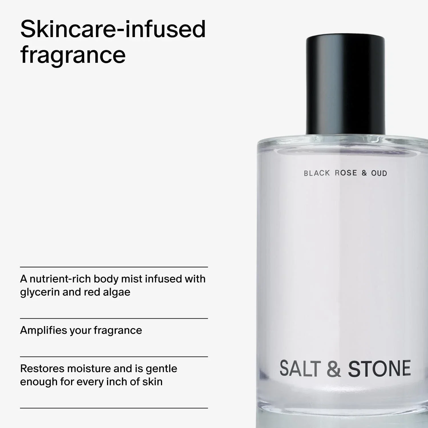 SALT & STONE Black Rose & Oud  - Fragrance Perfume Spray ulasan dan harga