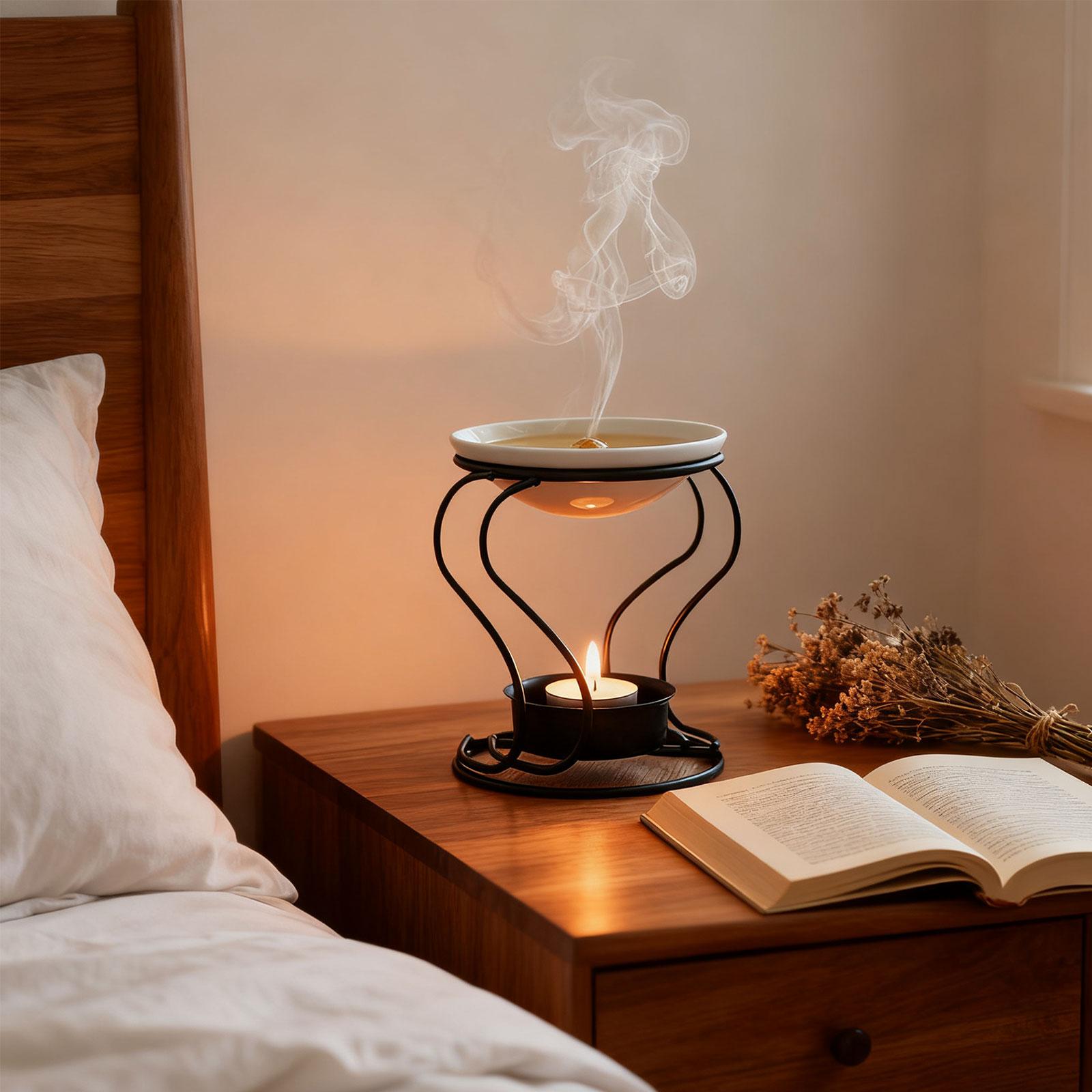 Pemanas Lilin Logam Kreatif, P - Perfume Fragrance Base ulasan dan harga