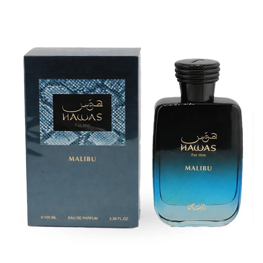 Rasasi Hawas Malibu For Him ED - Perfume Fine Fragrance ulasan dan harga