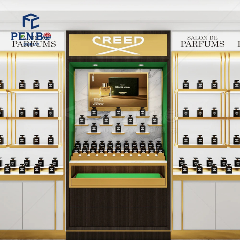 Etalase Parfum Gaya Arab Mewah - Perfume Fragrance Bar ulasan dan harga
