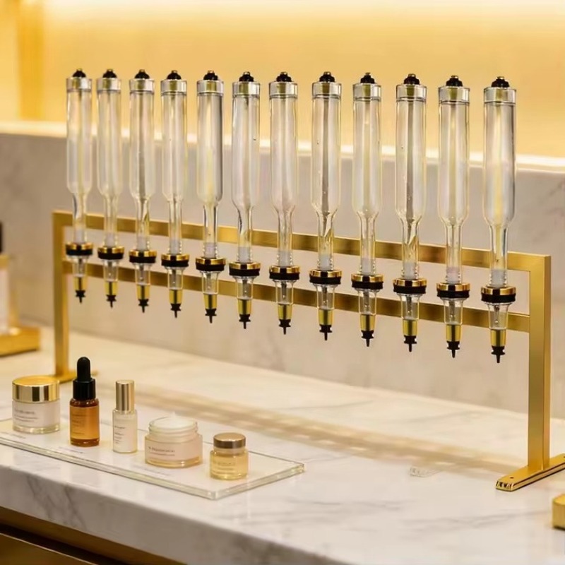 Dispenser Parfum 12 Botol Emas - Perfume Fragrance Bar ulasan dan harga