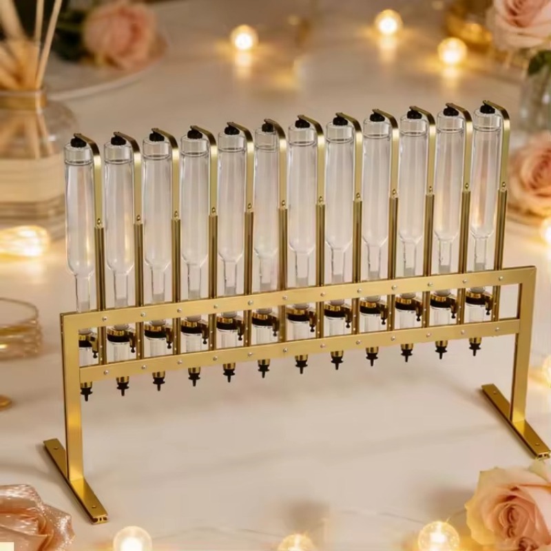 Dispenser Parfum 12 Botol Emas - Perfume Fragrance Bar ulasan dan harga