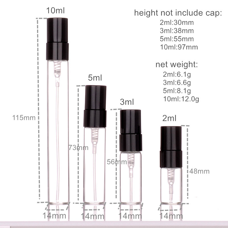 Botol semprot parfum kaca, isi - Perfume Fragrance Difference ulasan dan harga